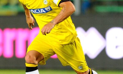 Di Natale Antonio Udinese 2013 maglia gialla 2013 azione 1 ifa